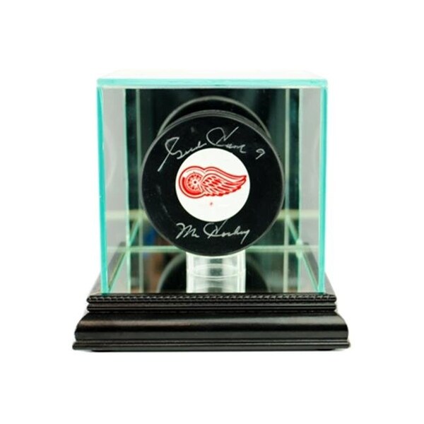 Perfect Cases Perfect Cases SPK-B Single Hockey Puck Display Case; Black SPK-B - main